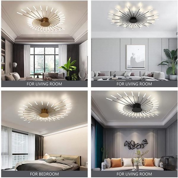 Flush Mount Ceiling Lamp For Children's Room Bedroom And Living Room