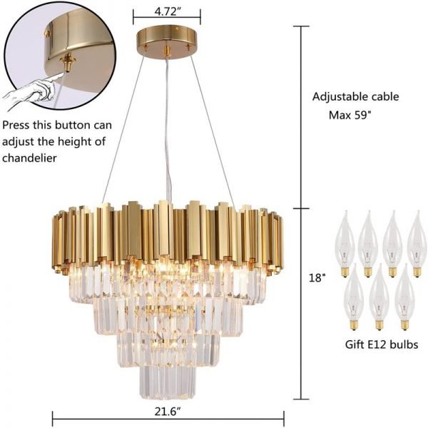 Girls Bedroom Dining Room Ceiling Hanging Pendant Chandelier