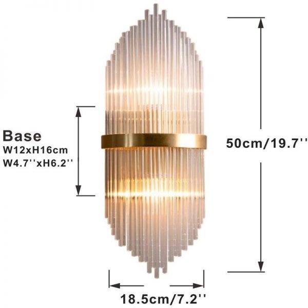 Luxury Gold Elegant Wall Decoration Lighting