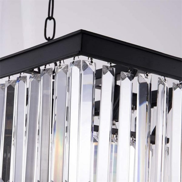 Contemporary Modern Chandeliers Adjustable for Living Room