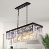 Contemporary Modern Chandeliers Adjustable for Living Room