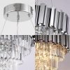 Chrome Modern Chandelier Lighting 7 Lights Ceiling Hanging Pendant Light Fixture