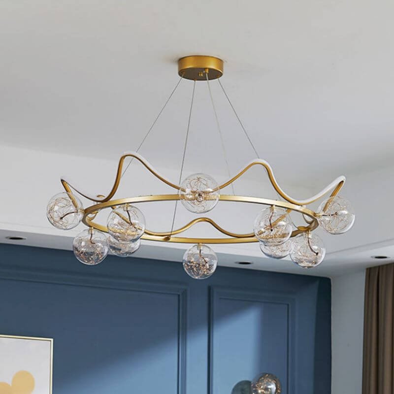 Modern Ball Chandelier