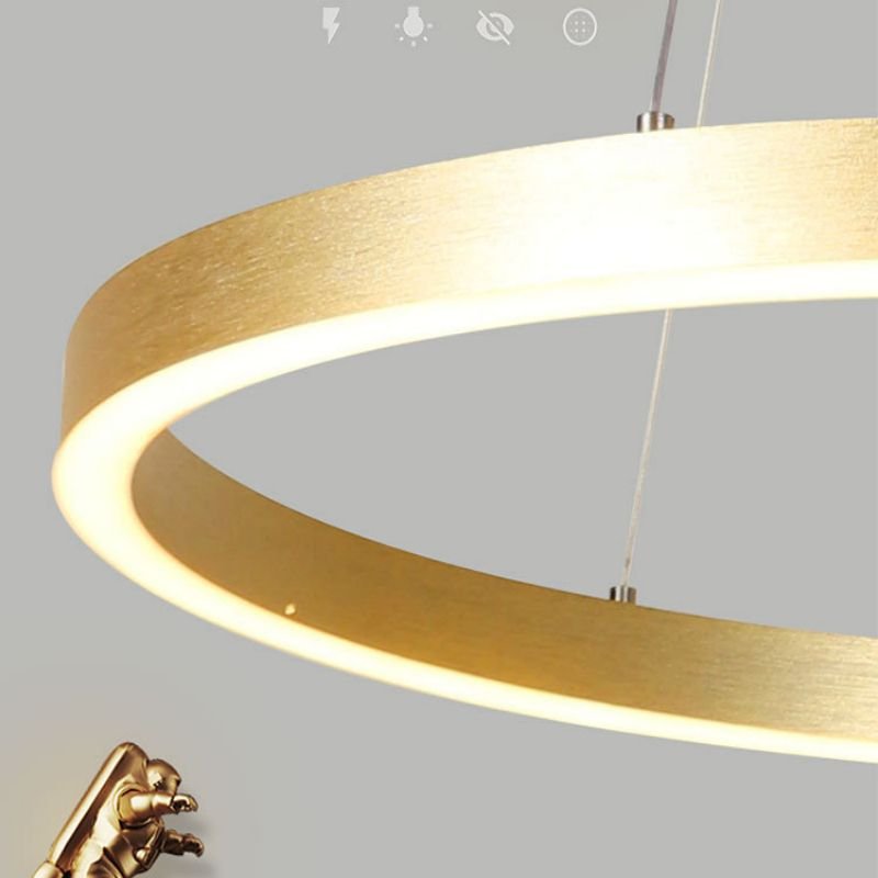 Ring Led Modern Pendant Light