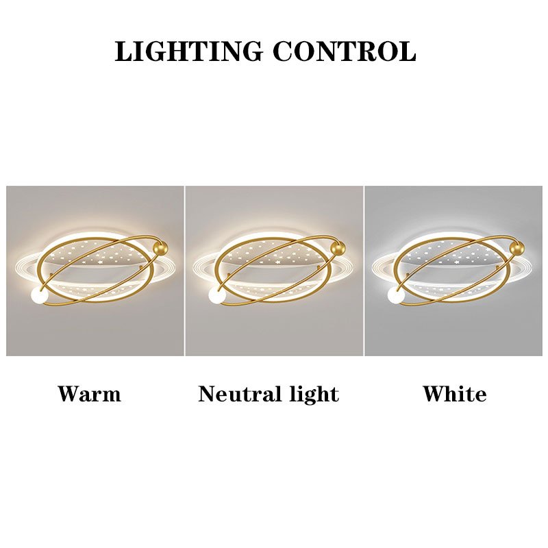 Round Nordic Led Ceiling Light