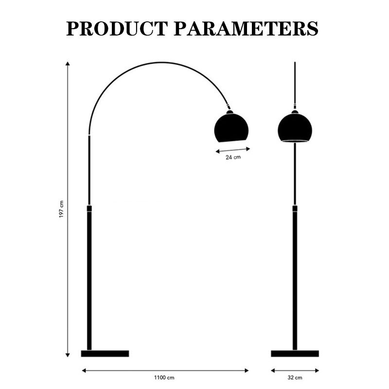 Nordic Modern Led Stand Floor Lamp