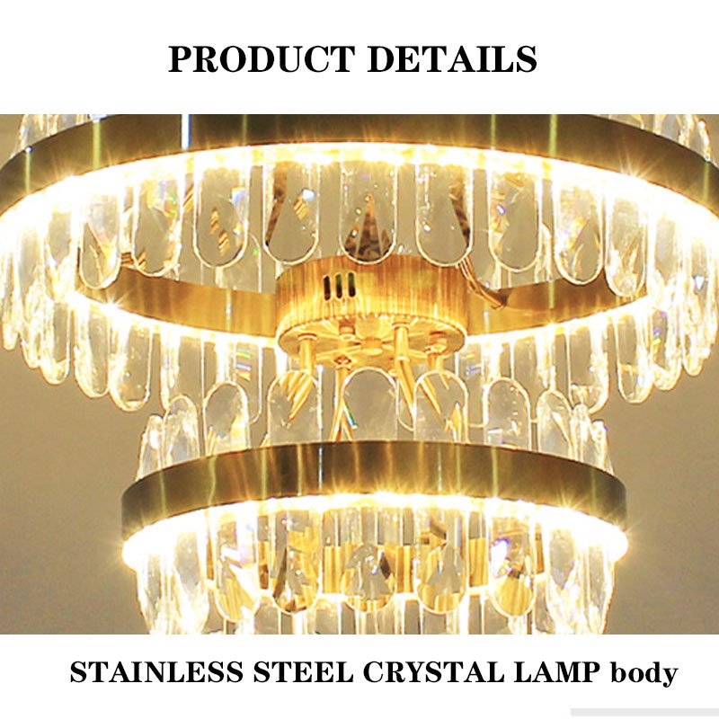 European Style Crystal Chandelier Light