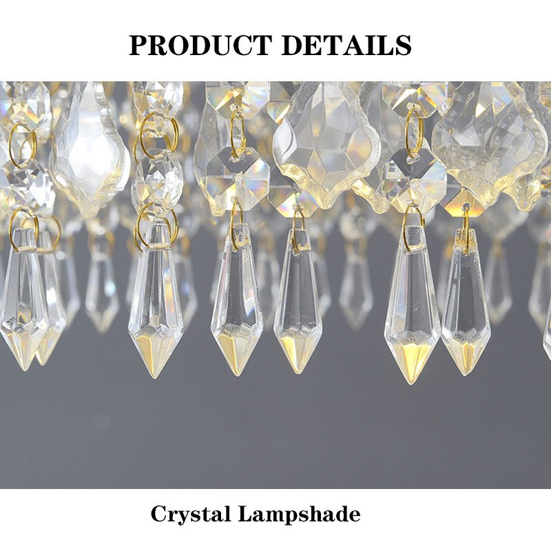 Nordic Round Crystal Chandelier