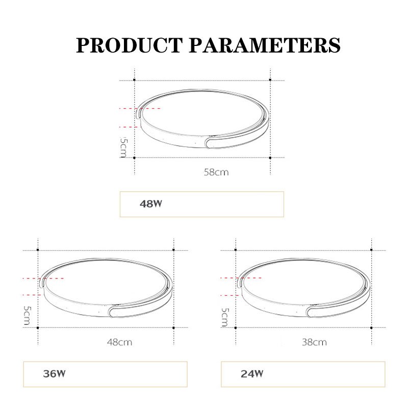 Round Shape Led Ceiling Light