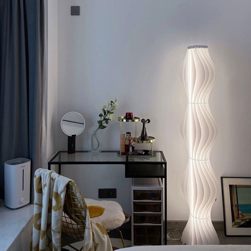 Spiral Minimalist Modern Led Floor Lamp