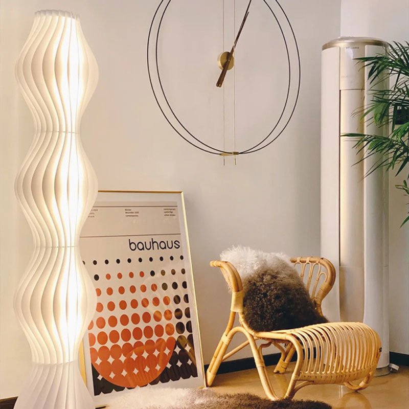 Spiral Minimalist Modern Led Floor Lamp