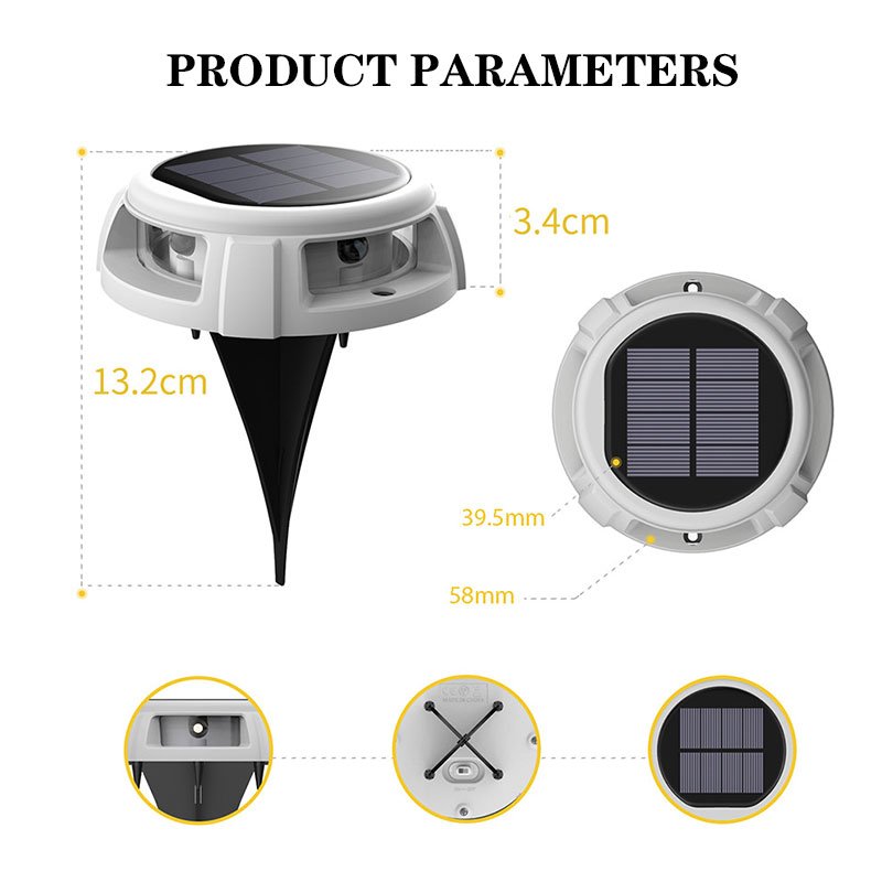 Bright RGB Color Waterproof Disk Light