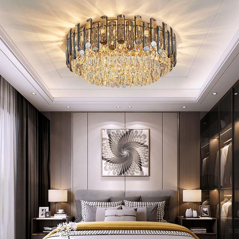 Modern Luxury Crystal Chandelier For Living Room