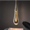 Nordic Water Drop Crystal Pendant Light For Home