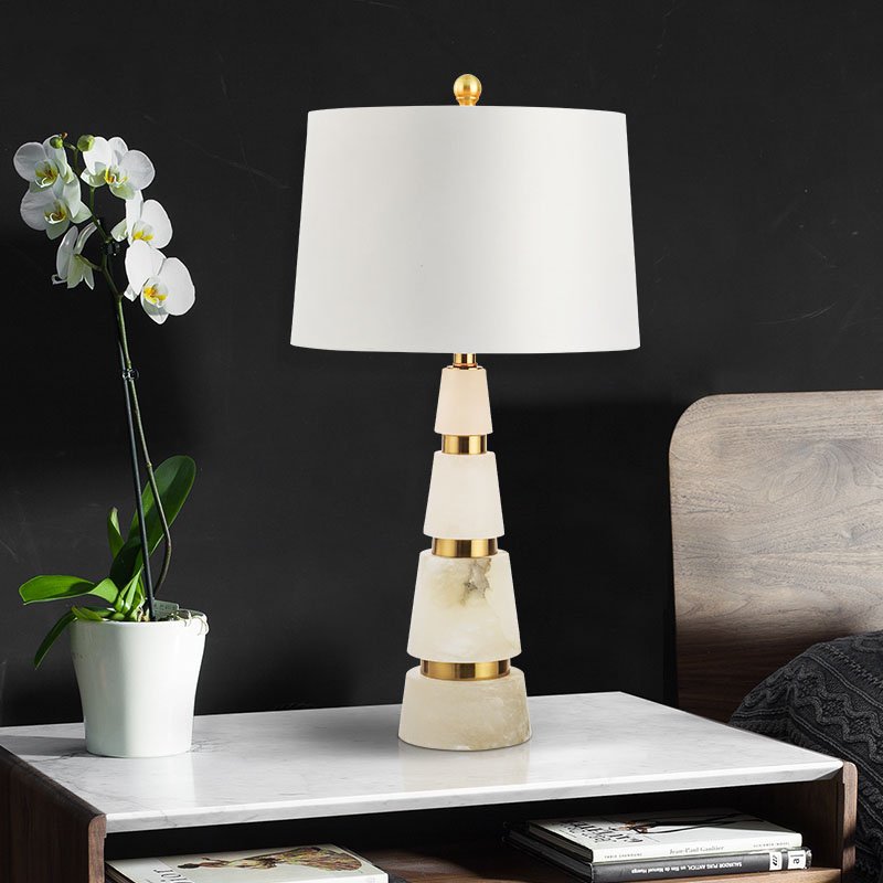 Modern simple Marble Table Lamp For Home Decor