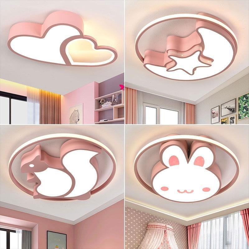 Simple Cartoon LED Ceiling Light For Kids 