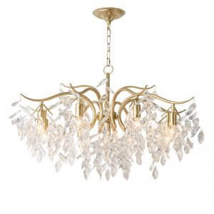 Modern Tree Branch Crystal Chandelier For Dining Room