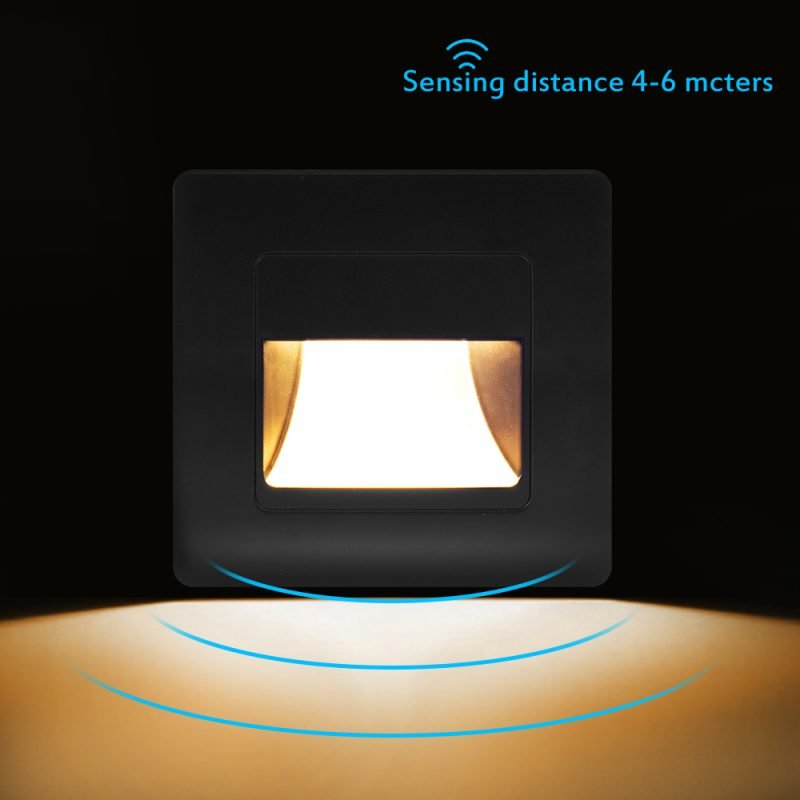 Modern Square Induction Step Light For Hotel