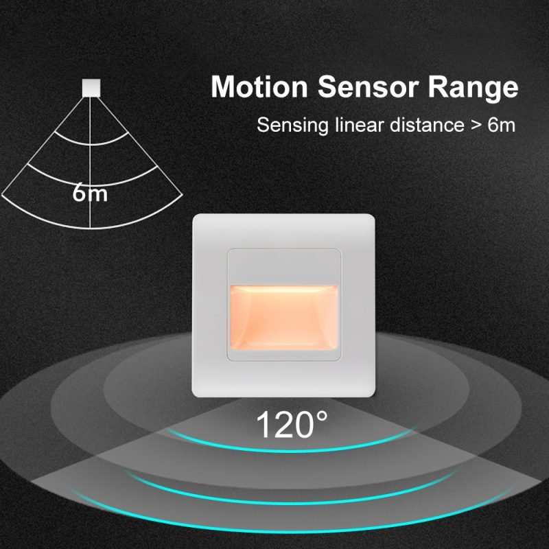 Modern Square Induction Step Light For Hotel