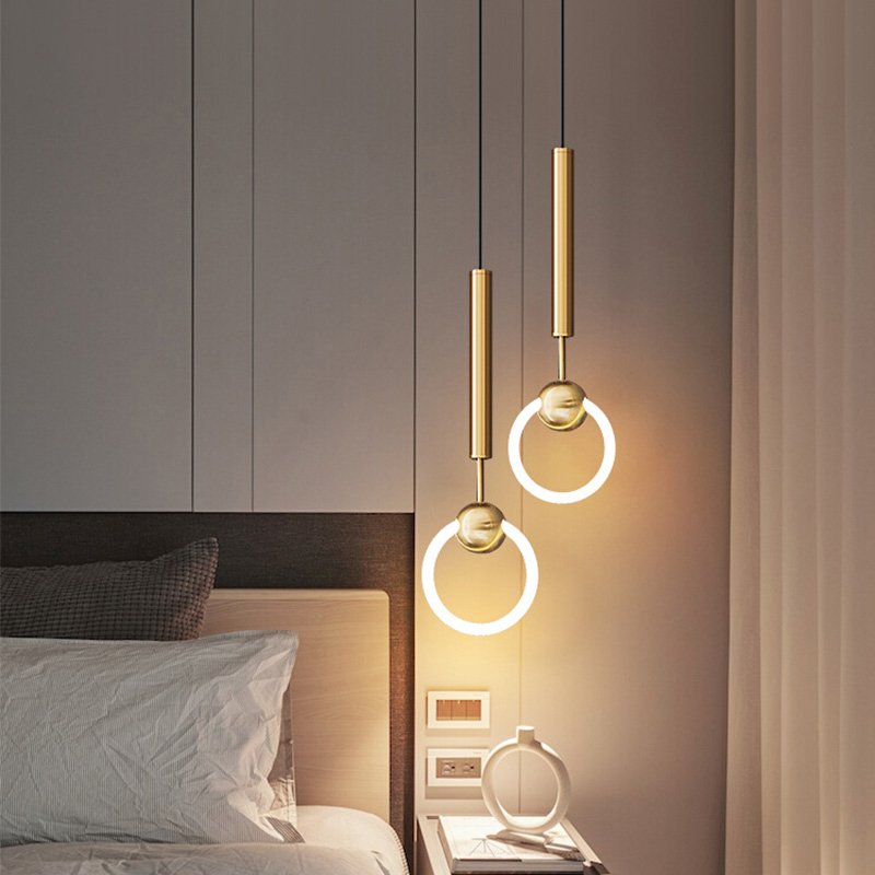 Simple Circle Design Pendant Light For Decor