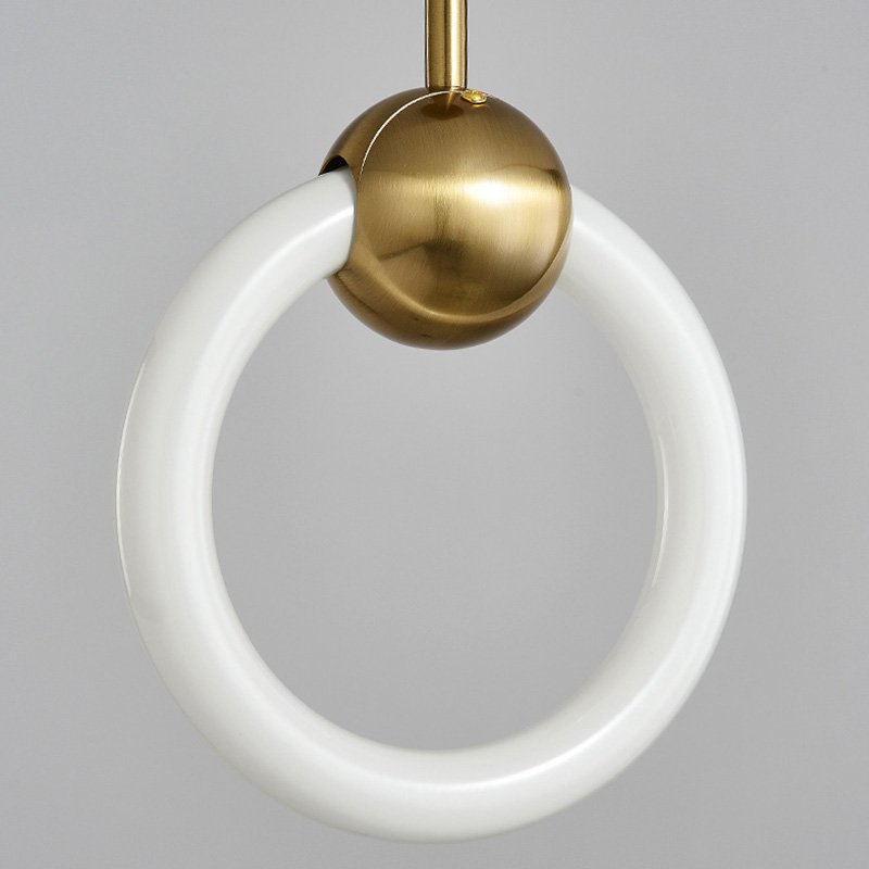 Simple Circle Design Pendant Light For Decor