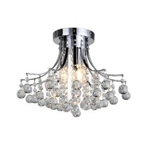 Modern Crystal Ceiling Light For Bedroom