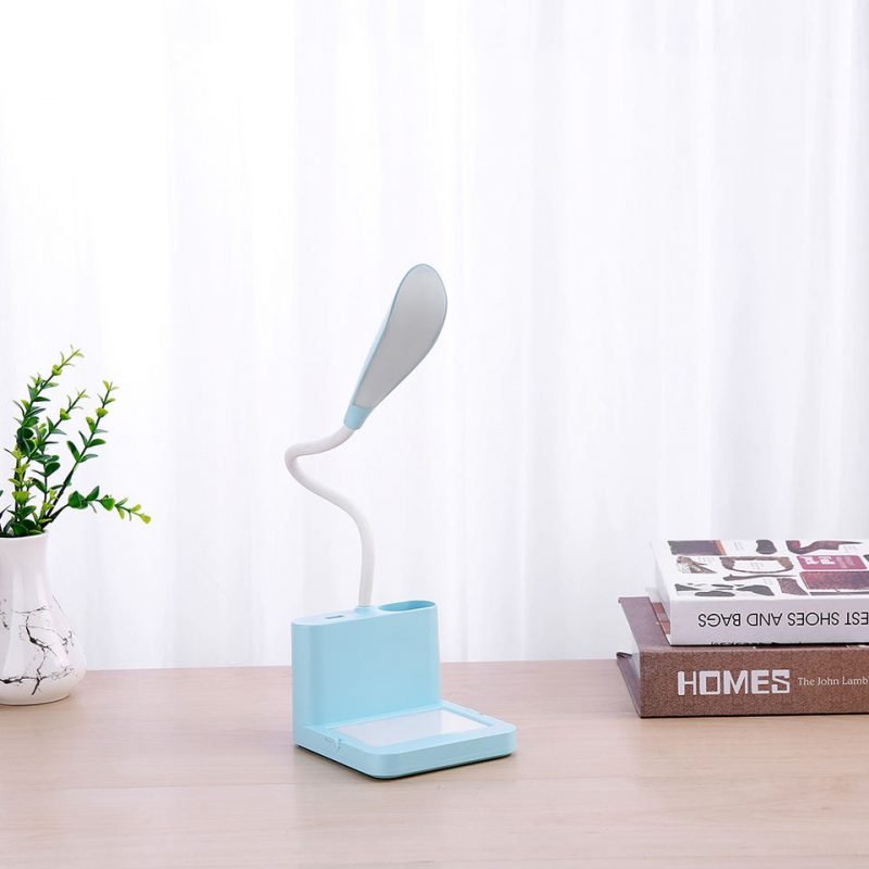 Eye Protection Desk Lamp With Pen Phone Holder