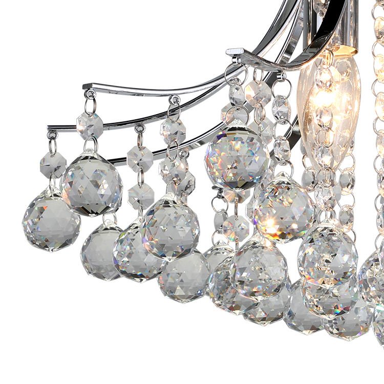 Modern Crystal Ceiling Light For Bedroom