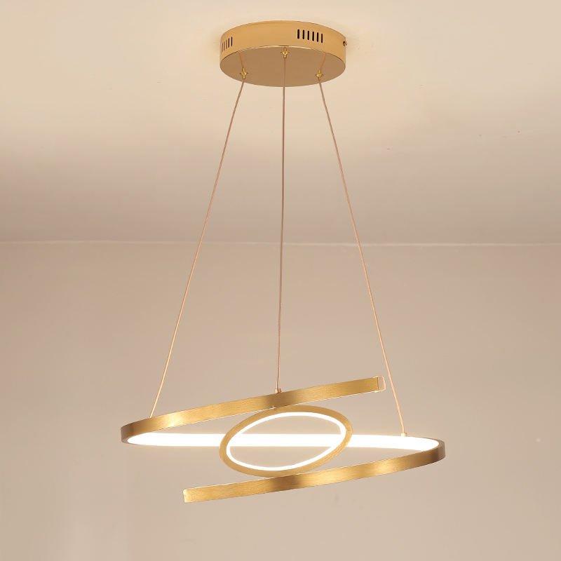 Gold Luxury Modern Pendant Light For Living Room