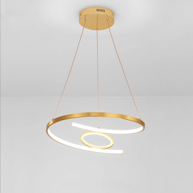 Gold Luxury Modern Pendant Light For Living Room