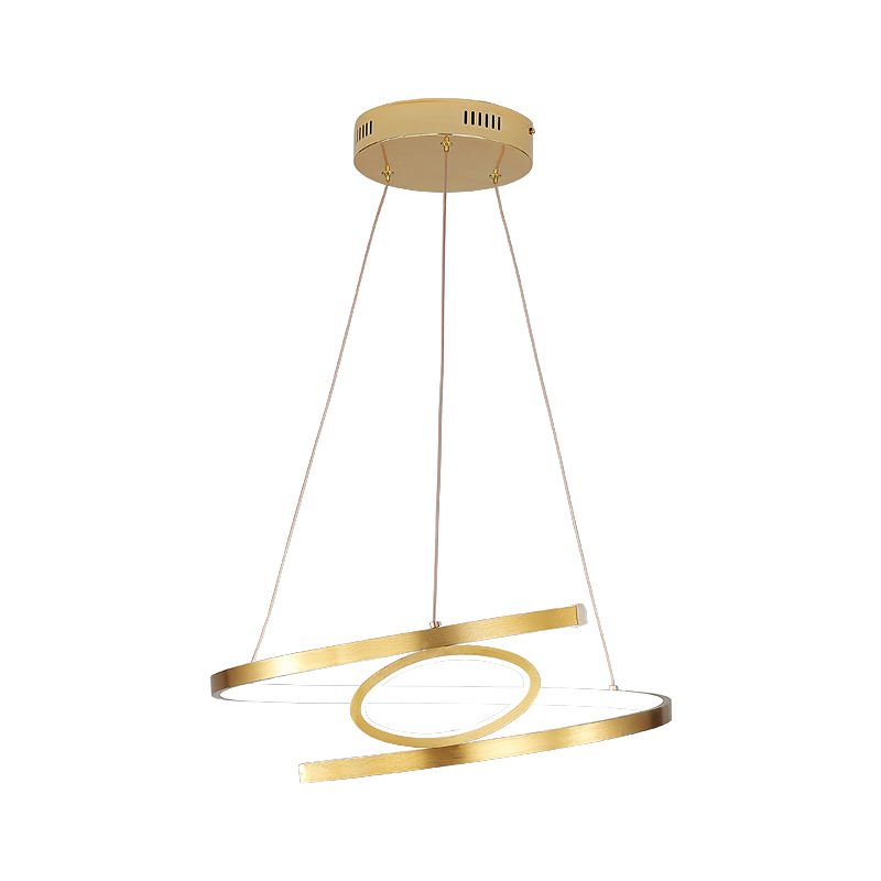 Gold Luxury Modern Pendant Light For Living Room