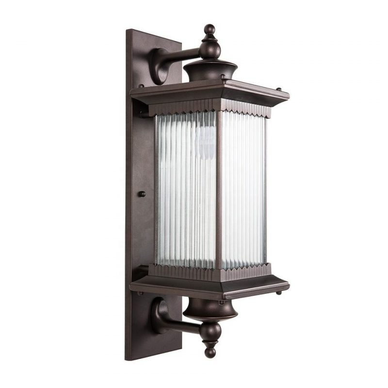 Waterproof Black Wall Light For Outdoor