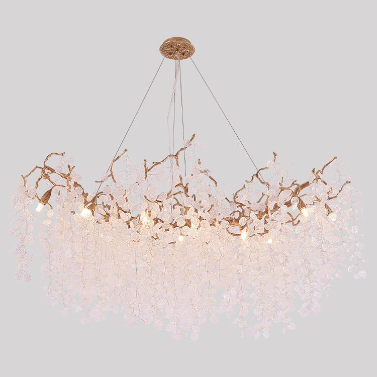 Luxury Simple Crystal Pendant Light For Decor