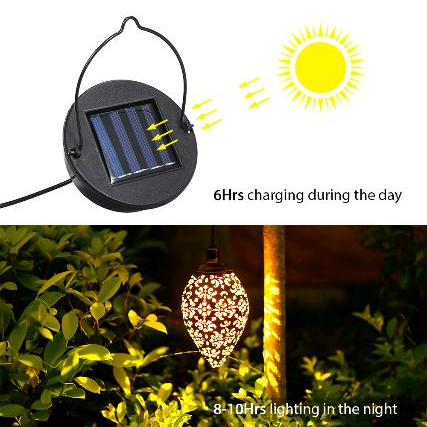 Waterproof Metal Garden Light For Outdoor