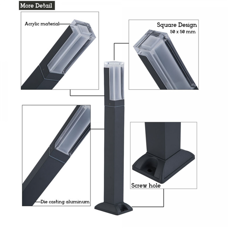 High-quality LED Bollard Light For Outdoor 