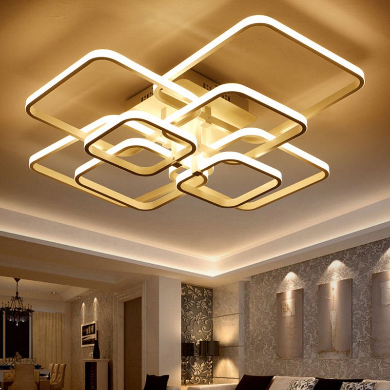 Modern Aluminum Led Ceiling Lamp For Home