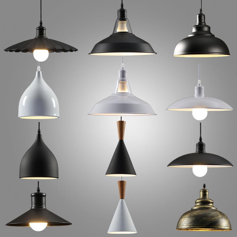 Retro Aluminum Pendant Light For Decor