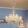 Droplet Crystal Chandelier For Living Room
