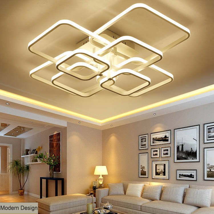 Modern Aluminum Led Ceiling Lamp For Home