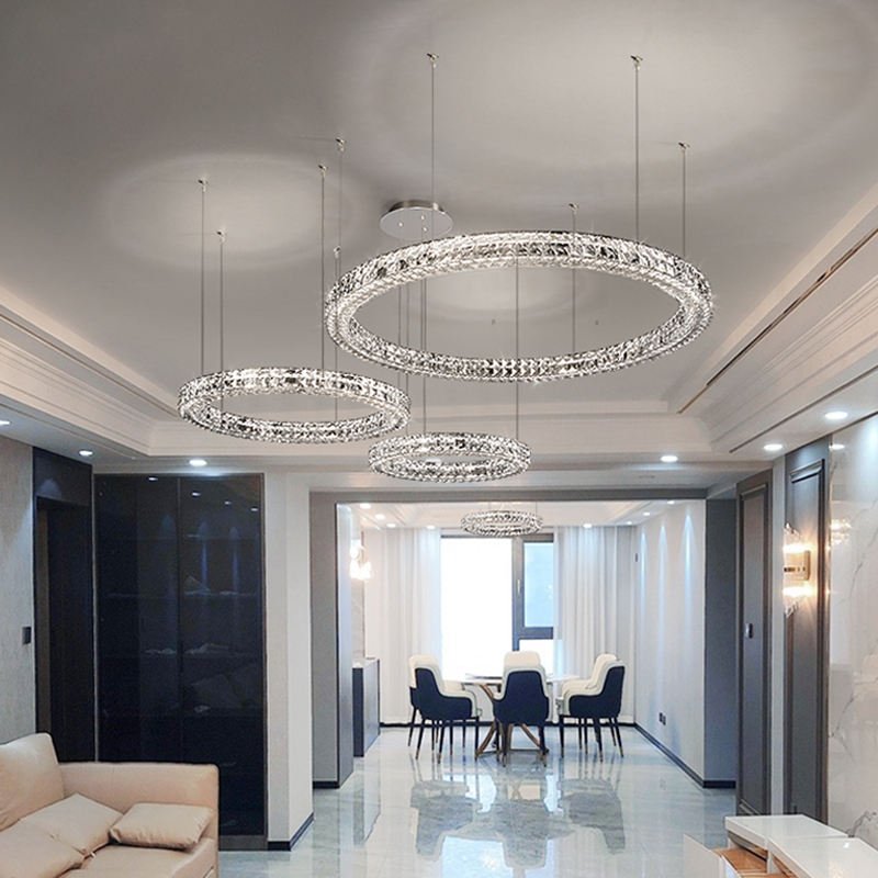 LED Modern Crystal Light For Living Room