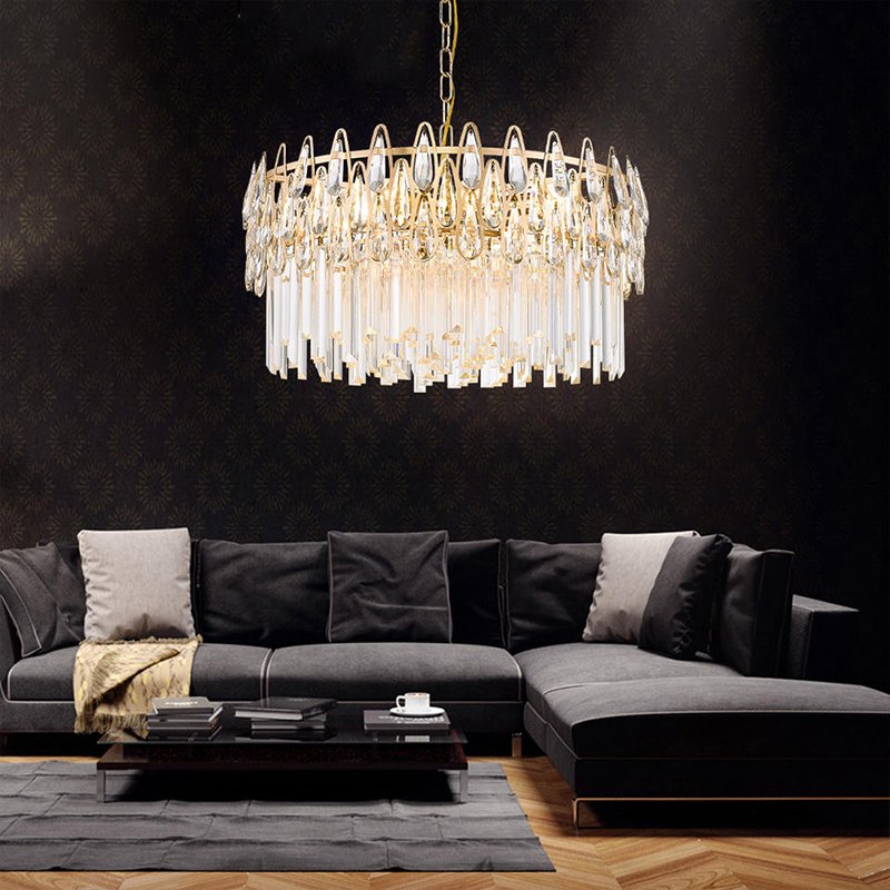 Modern Round Crystal Luxury Chandelier For Home