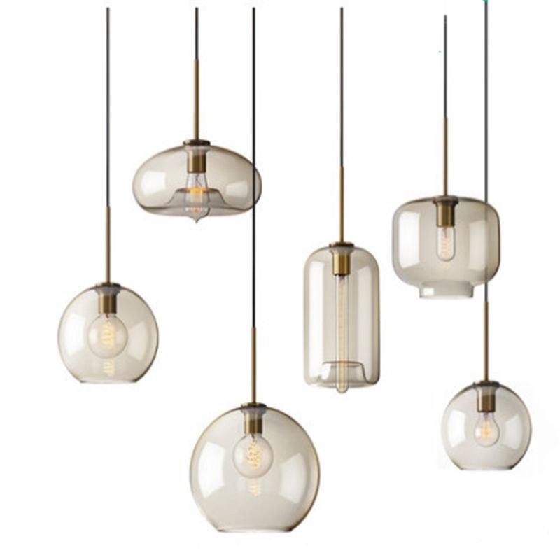 Nordic Modern Glass Chandelier For Home