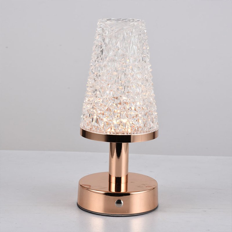 E27 Glass Table Lamp For Indoor