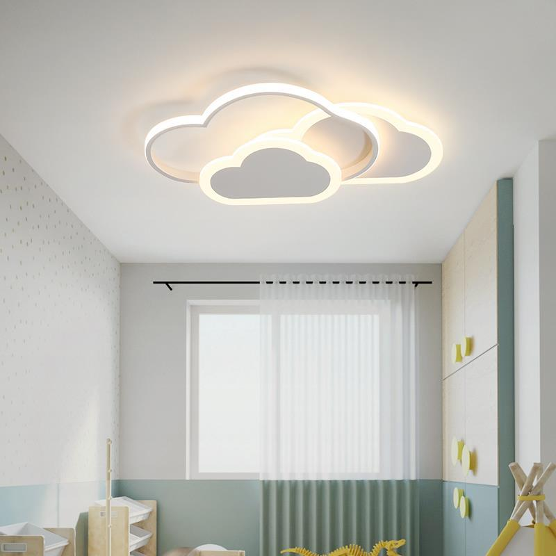 Cute Cloud Shape Led Ceiling Light For Bedroom