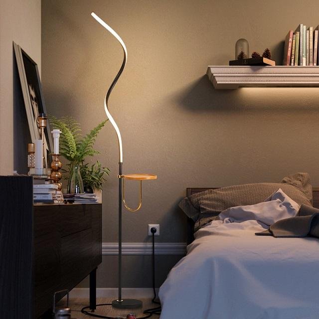 Modern LED Floor Lamp For Bedroom