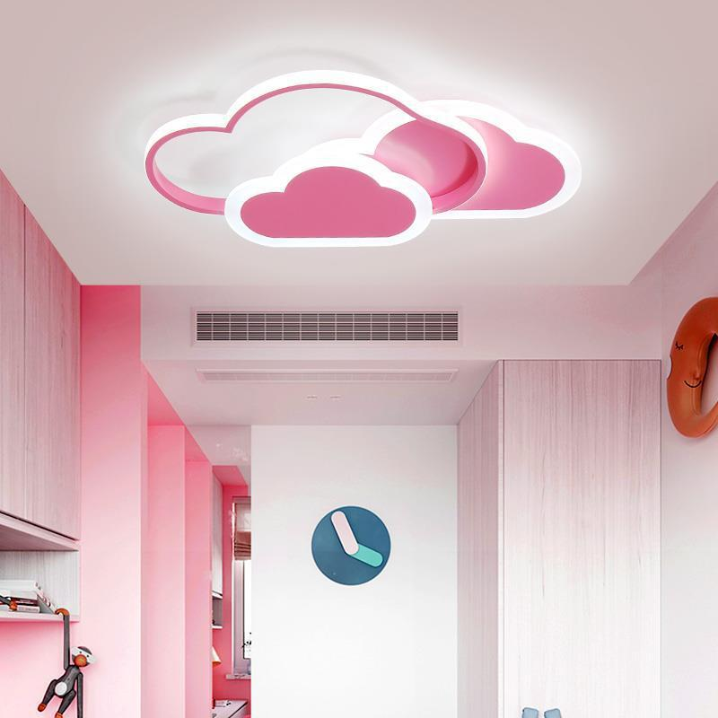 Cute Cloud Shape Led Ceiling Light For Bedroom